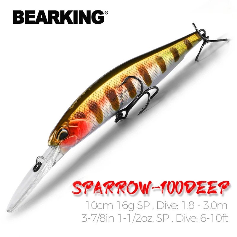 Quality Fishing Equipment - BEARKING 10 cm 16 g Super
