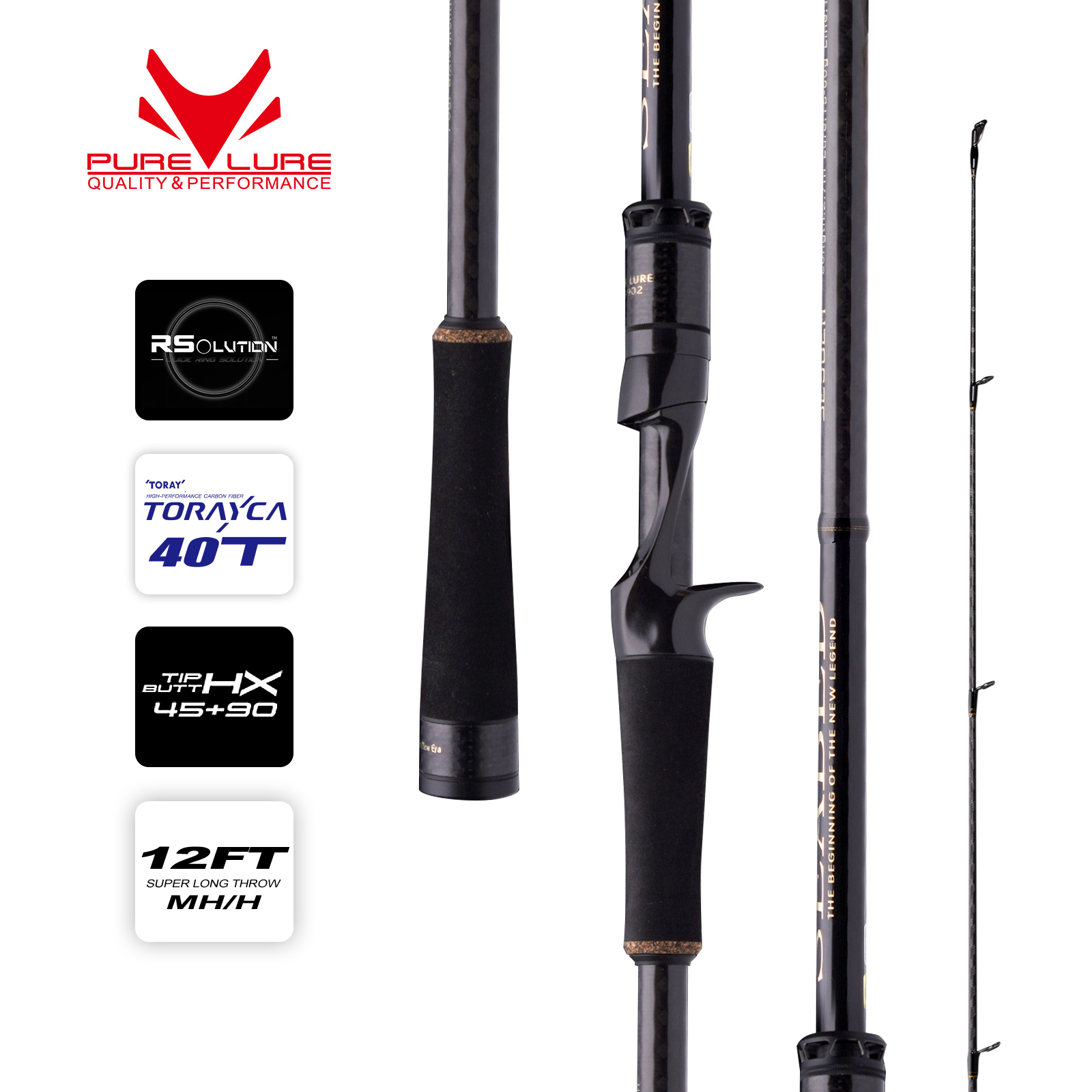 Fishing Equipment Brands - PURELURE SEABED 12FT 3,0 m 3,3