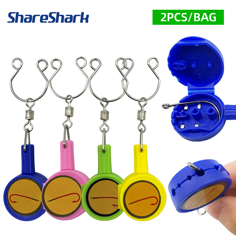 Fishing Equipment Bag - ShareShark 2 Stück/Beutel Schnelles Knotenbindewerkzeug für