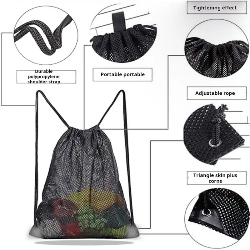 Netzrucksack mit Seil, schnell – Fishing Equipment Bag Bewertung und Preis