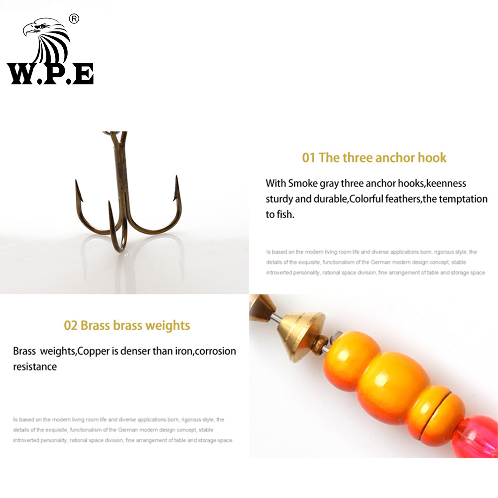 W.P.E Brandneuer Spinnerköder  – Fishing Equipment Brands Bewertung und Preis