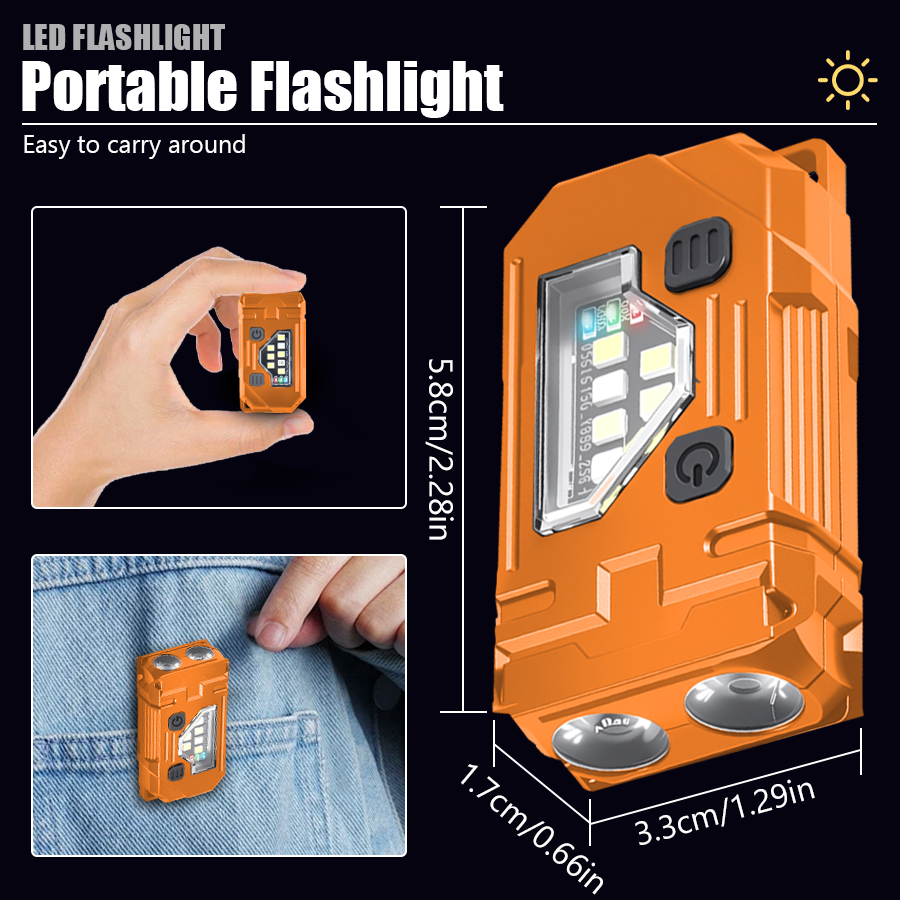 Mini Schlüsselanhänger EDC Tas – Fishing Headlamp Bewertung und Preis
