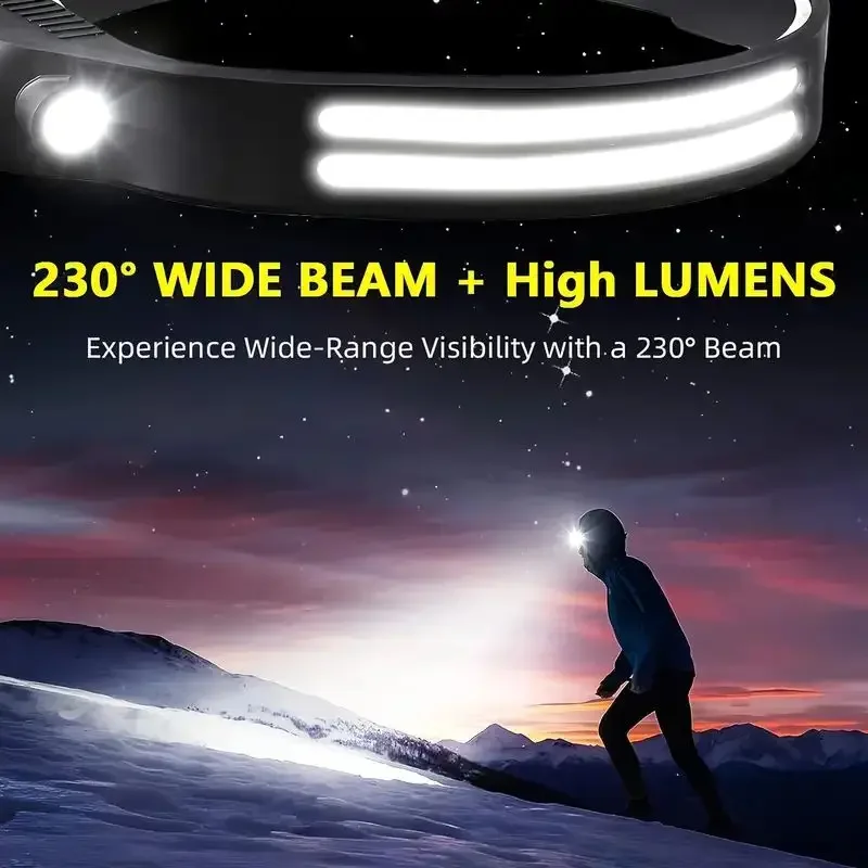LED-Sensor-Stirnlampe mit inte – Fishing Headlamp Bewertung und Preis