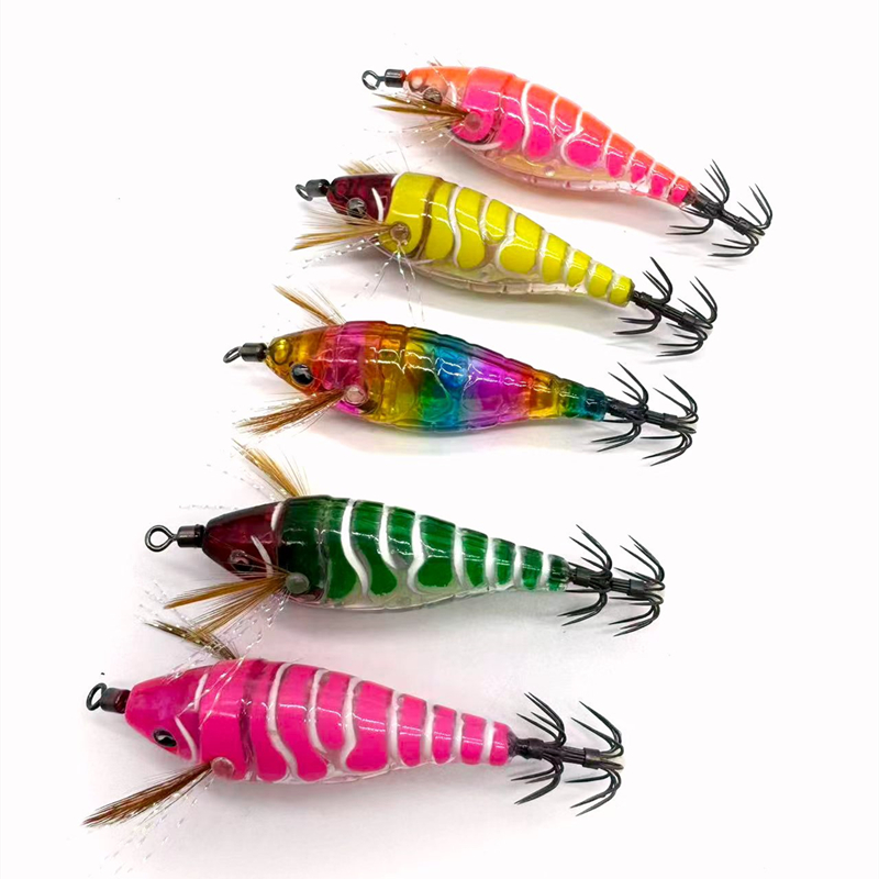 Leuchtender hölzerner Garnelen – Fishing Equipment Japan Bewertung und Preis