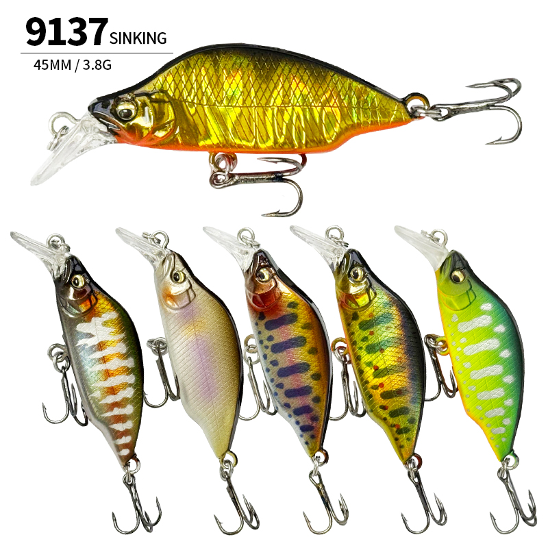 45mm 3,8g Sinkender Minnow-Ang – Fishing Equipment Japan Bewertung und Preis