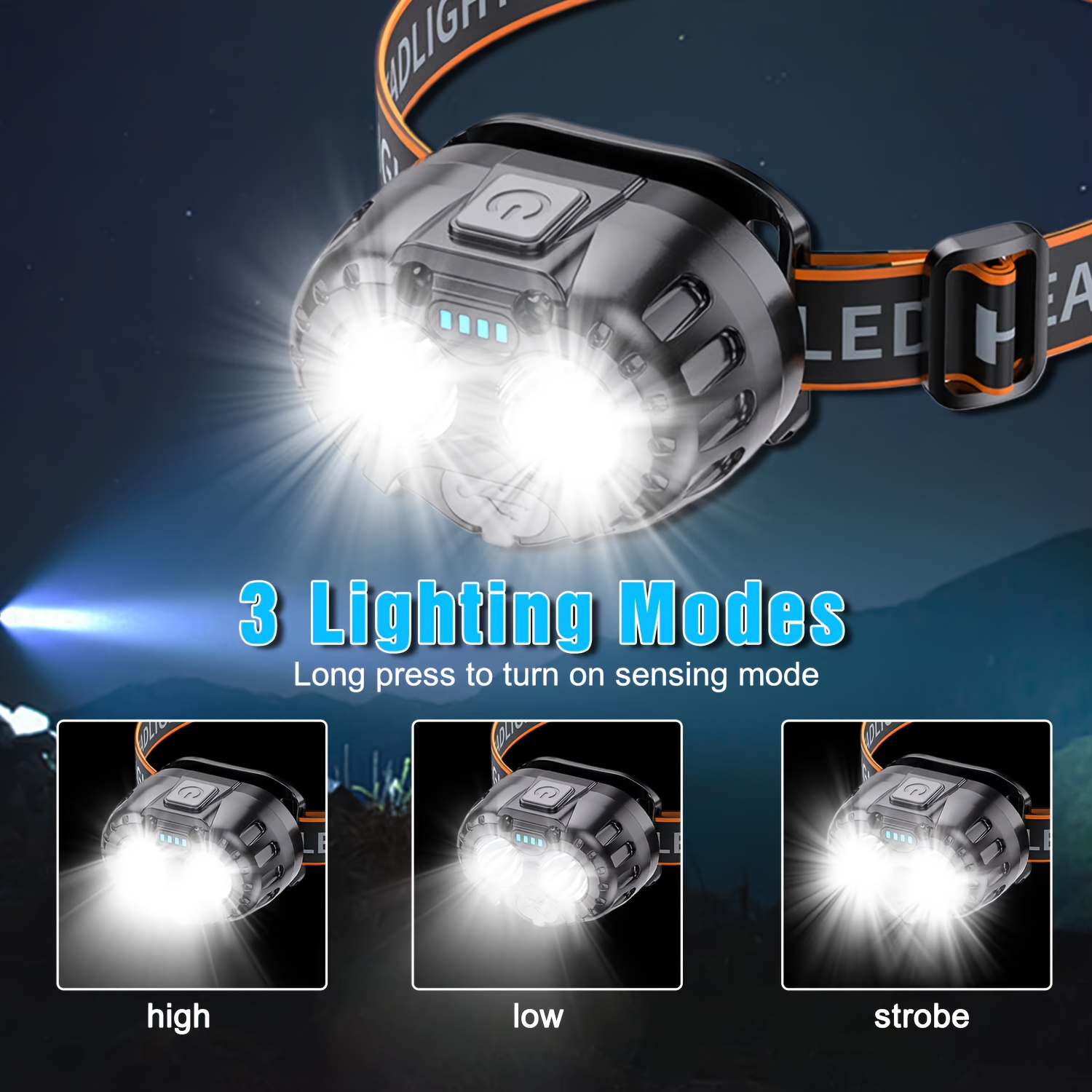 Leistungsstarke LED-Induktions – Fishing Headlamp Bewertung und Preis
