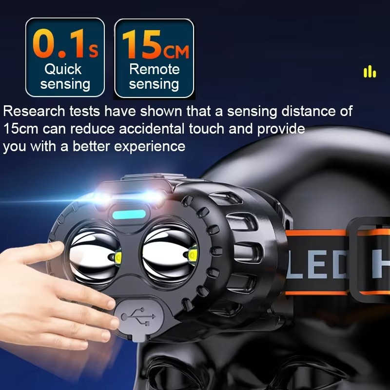 Leistungsstarke LED-Induktions – Fishing Headlamp Bewertung und Preis